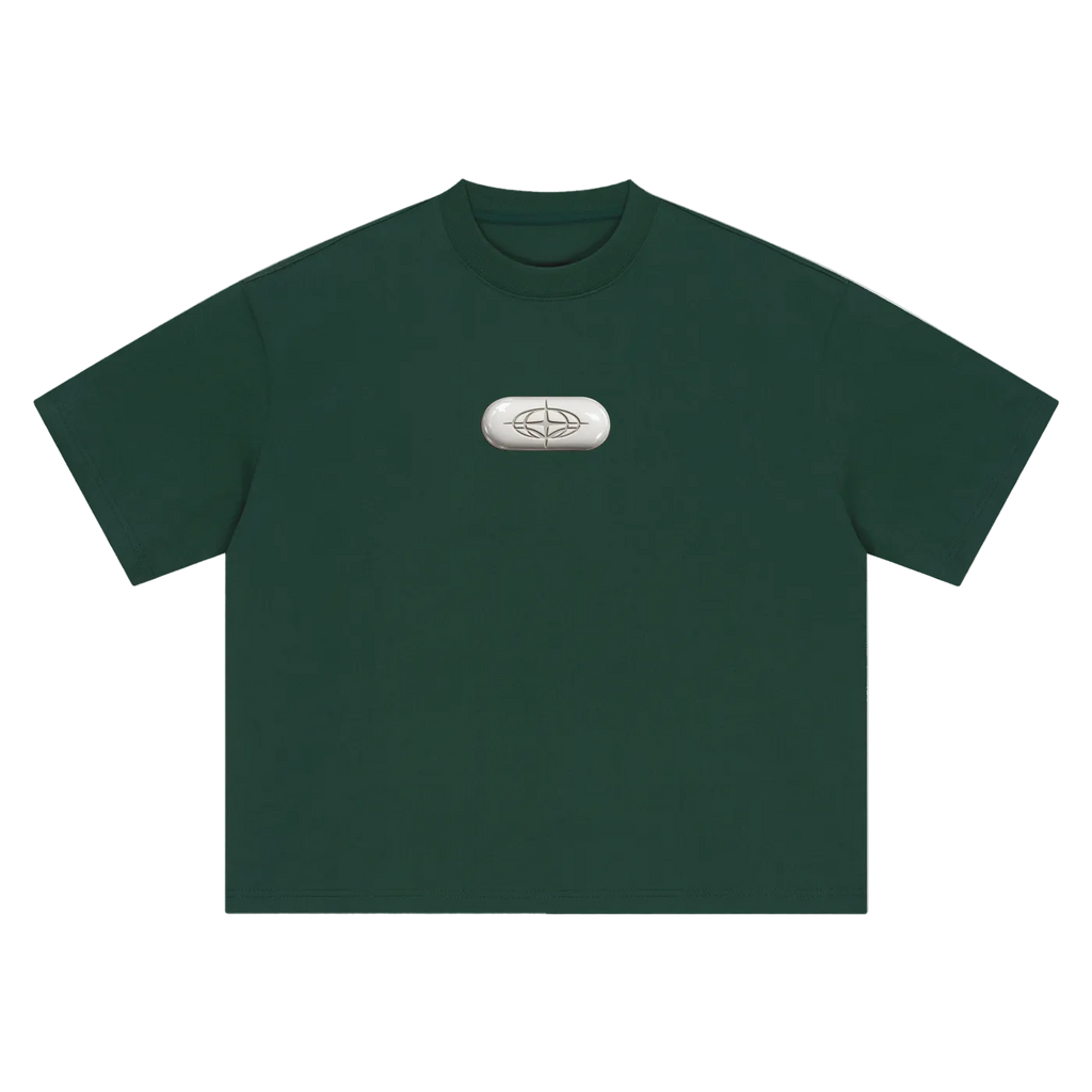 LAVALLEEWORLD pill boxy tee
