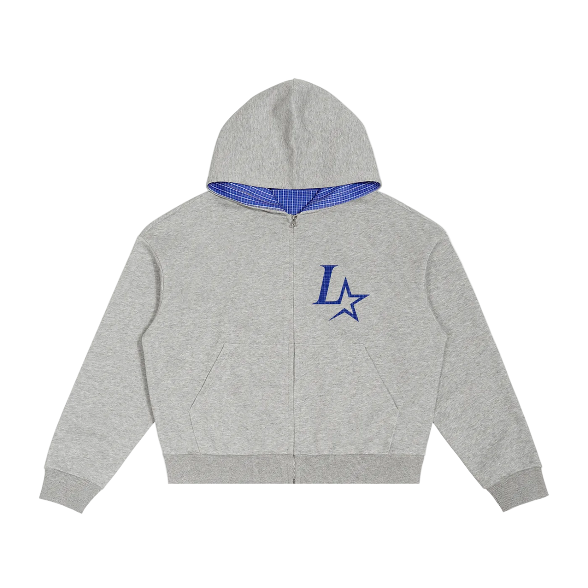 LAVALLEEWORLD l star zip hoodie