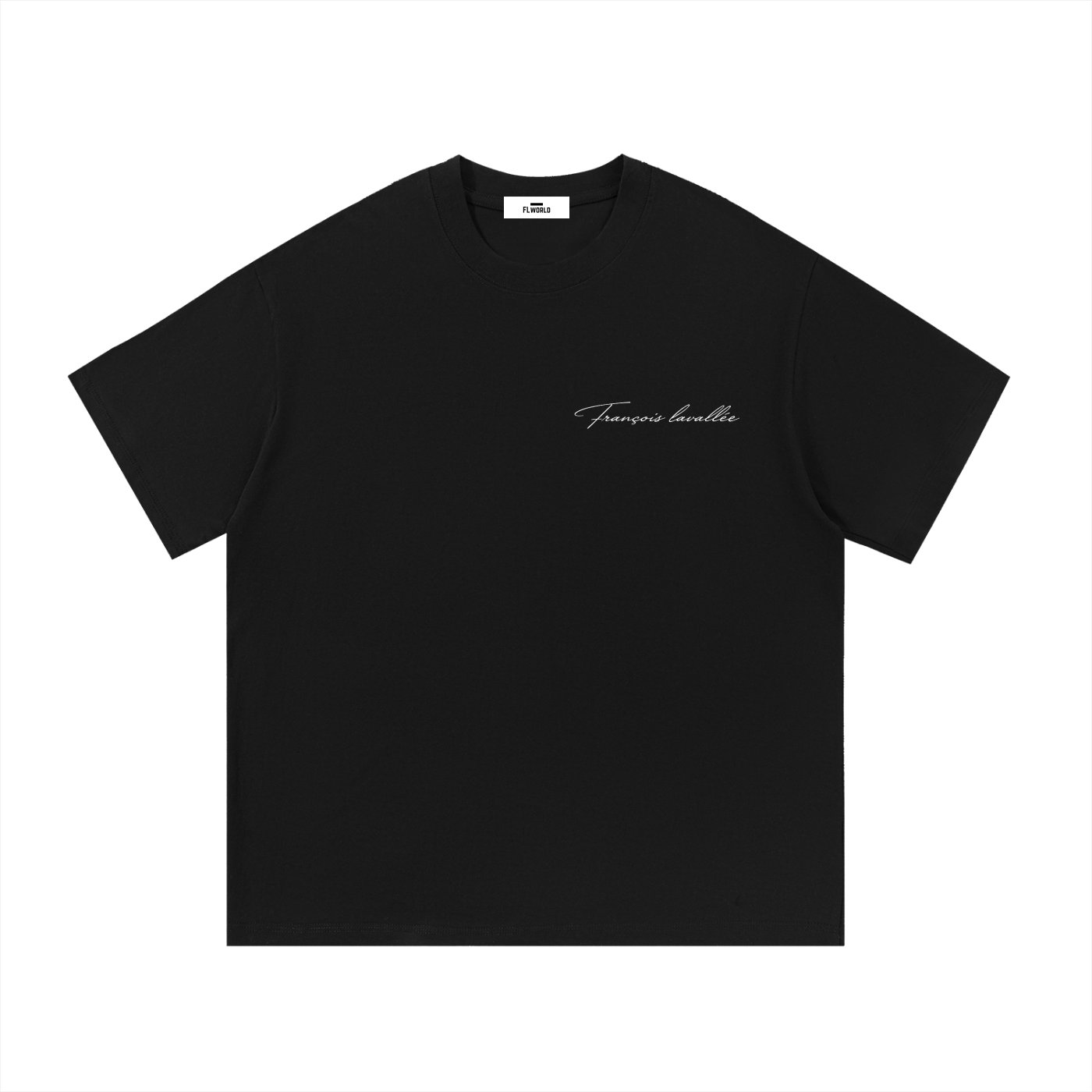 Lavallée signature tee - black