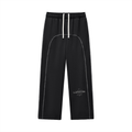 Signature uncuffed sweatpants - black